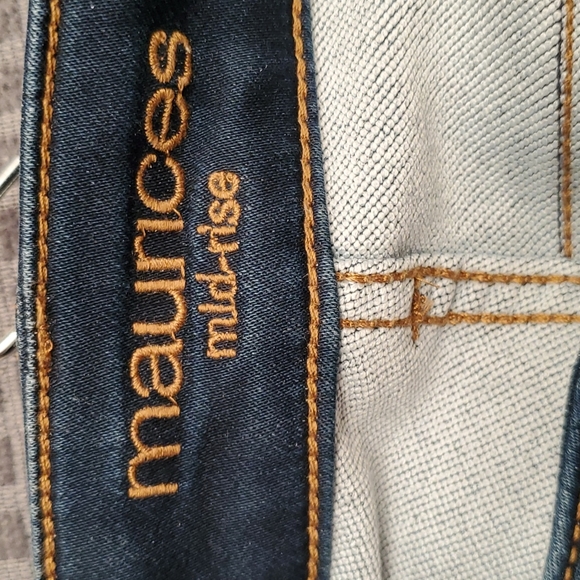 Maurice's mid-rise jeans sz small regular. - Picture 6 of 9